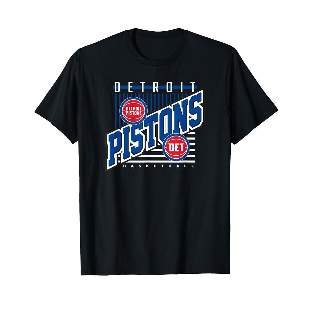 Detroit Pistons Nba Rise Above T-Shirt - Mens s Unisex Adults - Picture 1 of 4
